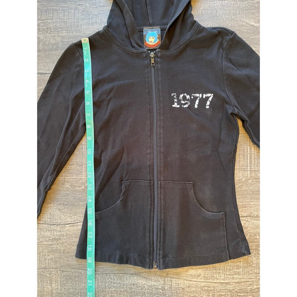 VTG 1977 Ramones Punk Rock Band Zip Up Hoodie Jacket, Black. RARE - Picture 5 of 7